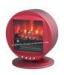 Portable Blue / Red Electric Fireplace Stove Chimney Free Electric Fireplace