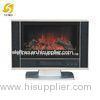 600 X 140 X 510 mm freestanding fireplace heater in black color with 1800W power