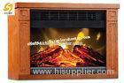 Bedroom Square Mini Remote Control Electric Fireplace Stove 1200W 20-30m2