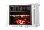 White Small European Electric Fireplace Home Hardware Electric Fireplaces Heater