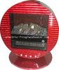 Red Energy Saving Duraflame Electric Rotating Fireplace 50Hz / 60Hz