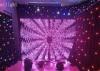 P10 SMD Lamp Programmable LED Stage Curtain Screen With 8 Channels