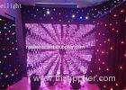 P10 SMD Lamp Programmable LED Stage Curtain Screen With 8 Channels
