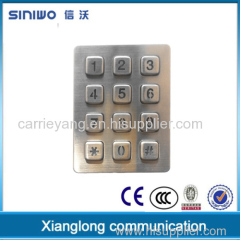 door access control system backlit metal keypad(B880)