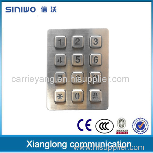 backlit digital lock system keypad(B880)