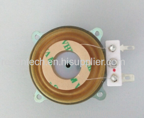 50mm flat Speaker Exciter 2*12W with 4 mounting holes