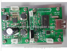 MAXIM 12V mini amplifier board 2*20W @4ohm with MP3 player