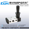 1/4&quot; inch Hand Lever Valves 5 Way Solenoid Valve