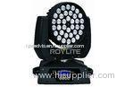 RGBW Wash moving head LED disco lights With 36pcs 10w LEDs / 1.8deg rotation