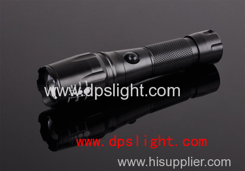 DipuSi LED flashlight light rechargeable long-range king T6E