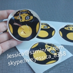 Hot Sale Do Not Remove Warranty Sticker Very Strong Adhesive Destructible Vinyl Egg Shell Stickers For Graffiti Lovers