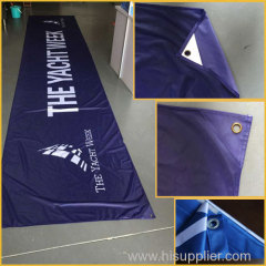 Custom Printed Polyester Fabric Banner/Promotional Poly Cloth Banner