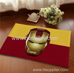 Iron Man and Arrow series bedroom carpet mats Super soft cartoon floor door mat YD201509