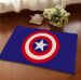Hulk and Captain America series bedroom carpet mats Super floor door mat YD201510