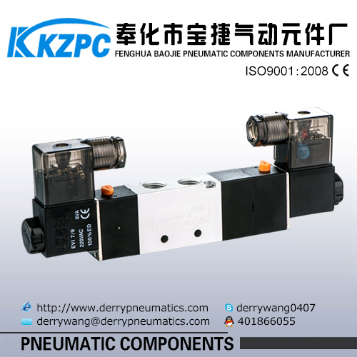 4V100 series 5 Way SOLENOID VALVE 110V