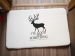 Animal deer mat bathroom coral velvet YD2015016