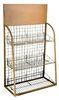 Custom Wire Metal Display Racks Recyclable Lightweight For Supermarket