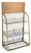 Custom Wire Metal Display Racks Recyclable Lightweight For Supermarket