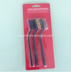 7 Inch Wire Brush Set Mini Cleaning Metal Brush