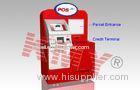 Customized Cash Payment Self Service Postal Kiosk For Parcel Delivery