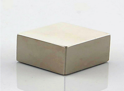 N52 rare earth customized big block nickel coat magnet suitable