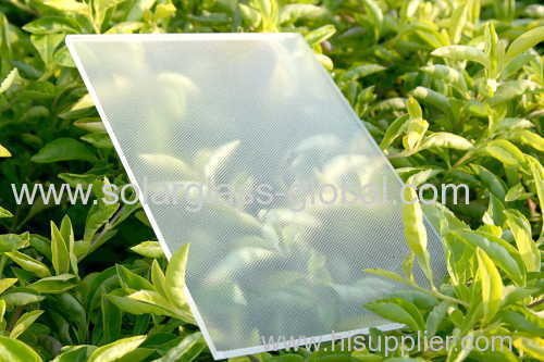 4mm Low Iron tempered Solar Glass