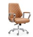 medium back leather chair #HF-B7268