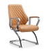 medium back leather chair #HF-B7268