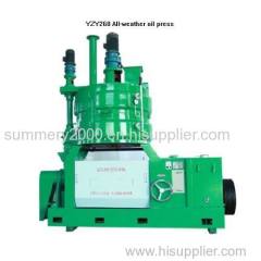 All weather oil press