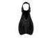 Soft and Professional Black Skin Diving Fins TPU Divers Fins Custom
