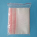 clear ziplock bags with color line