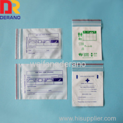 plastic medicine ziplock bags