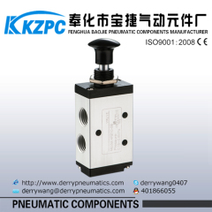 hand lever Pull Push 5 Way Solenoid Valve