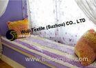Comfortable Decorative Chenille Stripe Cushion 100% Polyester Fiber