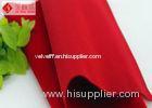 Custom Multi Color Knitted Red Velvet Fabric / Knitting Flock Fabric 1.4m 1.45m 1.48m