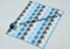 80% Polyester & 20% Polyamide Patterned Microfiber Cleaning Cloth 35*35cm