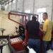 Fully auto core loading Automatic Rewinding Machine 3M to 300M Slitting