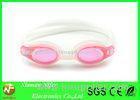 Customized PC Safety Silicone Swimming Goggles Anti UV and Eco Friendly for Training