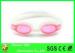 Customized PC Safety Silicone Swimming Goggles Anti UV and Eco Friendly for Training