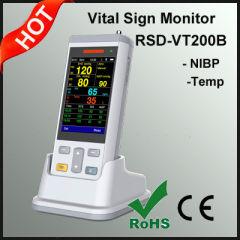 Smallest Handheld Patient Vital Sign Monitor Device