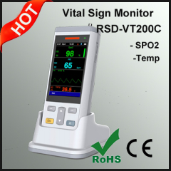 Smallest Handheld Patient Vital Sign Monitor Device
