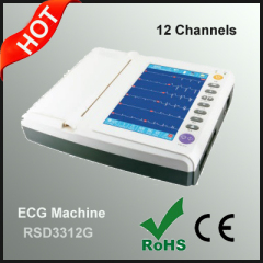 12 Channels ECG Machine/EKG Machine/Electrocardiograph