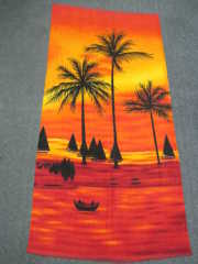 cotton towel (bath towel beach towel facial towel )