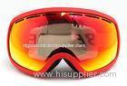 Fashion Ladies Snow Boarding Goggles with PC Lens for Eye Protection