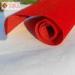 80 - 100GSM Red Velvet Flock Fabric For Package / Spunlace Flock Velvet Fabrics Materials