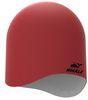 Fashion Adult Reversible 3D Red Silicone Swim Caps For Men / Women