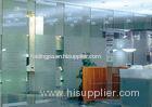 Tempered Glass Partition Wall For Office Room Convenient Operability