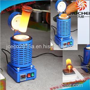 110V 1000Watt 1kg Small Electric Gold Silver Melting Furnace JC-K-110-1