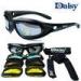 Yellow Polycarbonate Sports Glasses Goggles For Safety Shooting