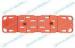 First aid emergency four folding PE spine board stretcher for transfer patient